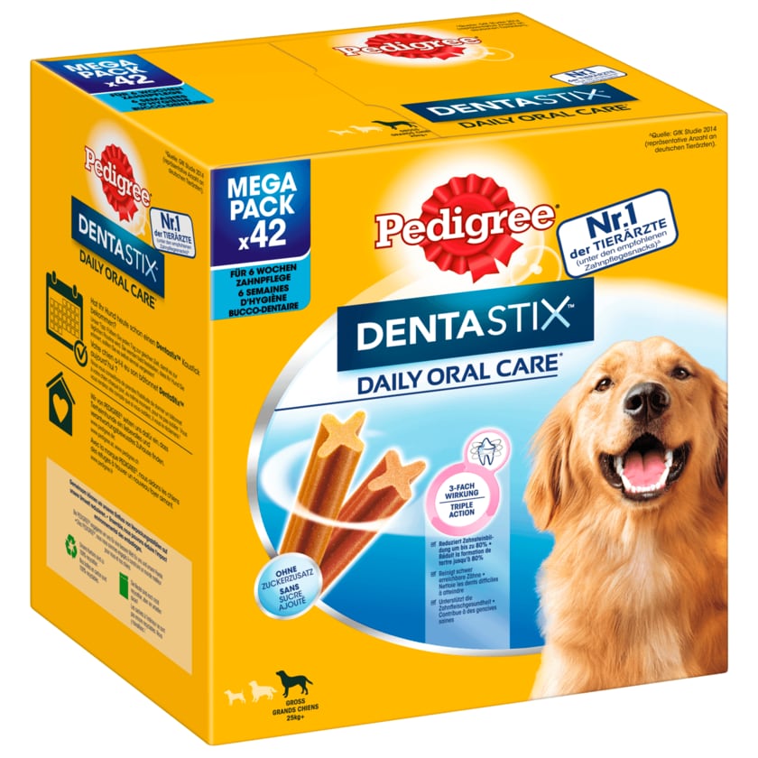 Pedigree Dentastix Day Oral Care Große Hunde 1,62kg